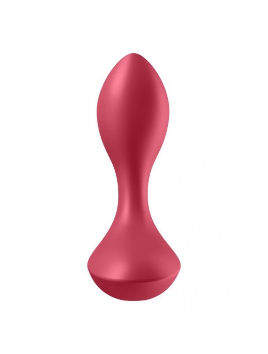 Красный вибромассажёр простаты Satisfyer Backdoor Lover - 14 см. - Satisfyer - в Курске купить с доставкой