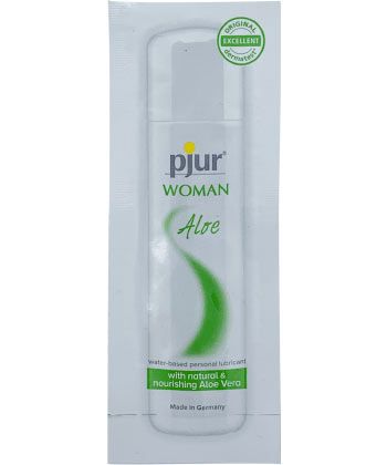 Лубрикант на водной основе pjur WOMAN Aloe - 2 мл. - Pjur - купить с доставкой в Курске