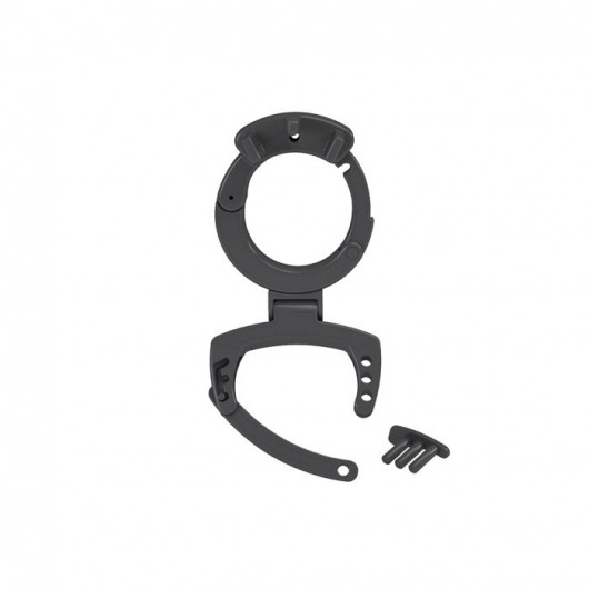 Кольцо с зажимом для мошонки для пояса верности Pubic Enemy - MyStim - купить с доставкой в Курске