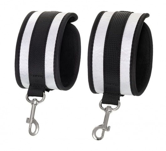 Серебристо-черные оковы Anonymo - ToyFa - купить с доставкой в Курске