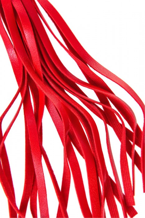 Красно-черный флоггер Anonymo - 28 см. - ToyFa - купить с доставкой в Курске