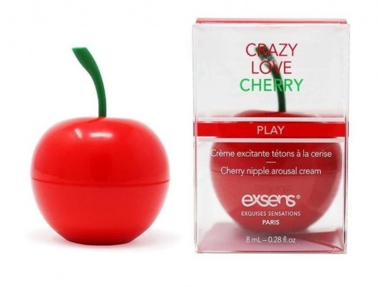Крем для стимуляции сосков Crazy Love Cherry - 8 мл. - Exsens - купить с доставкой в Курске