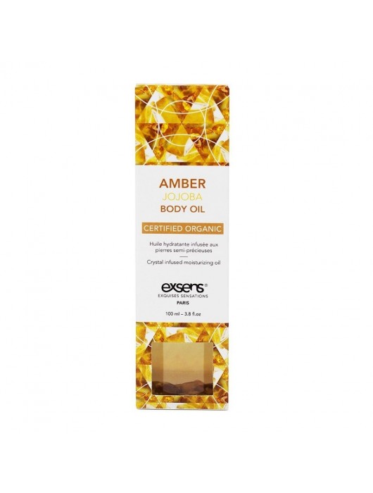 Органическое массажное масло AMBER JOJOBA - 100 мл. - Exsens - купить с доставкой в Курске