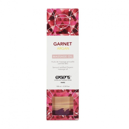 Органическое массажное масло GARNET ARGAN - 100 мл. - Exsens - купить с доставкой в Курске
