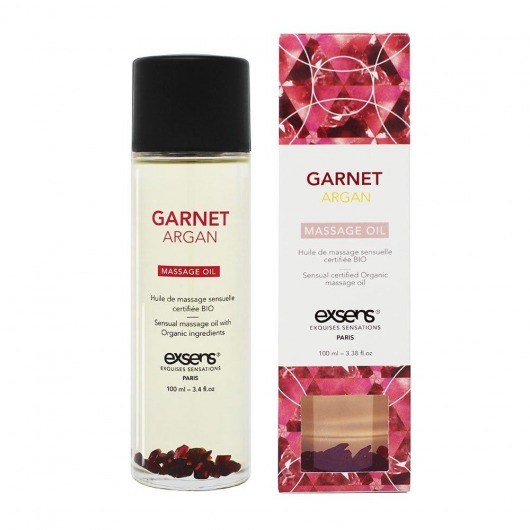 Органическое массажное масло GARNET ARGAN - 100 мл. - Exsens - купить с доставкой в Курске