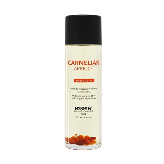 Органическое массажное масло CARNELIAN APRICOT - 100 мл. - Exsens - купить с доставкой в Курске