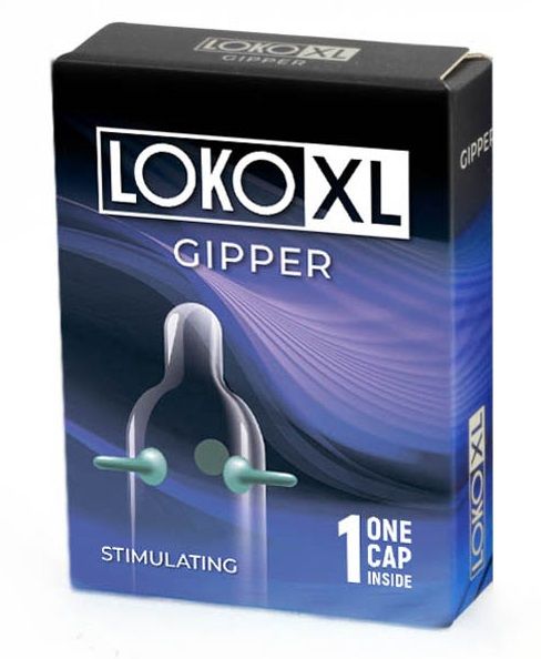 Стимулирующая насадка на пенис LOKO XL GIPPER - Sitabella - в Курске купить с доставкой