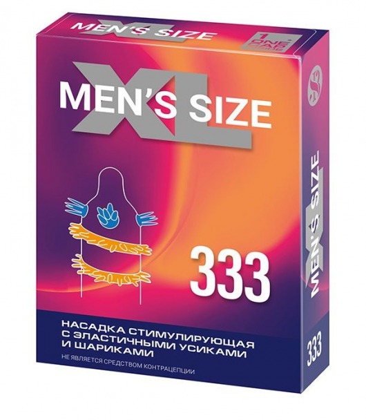 Стимулирующая насадка на пенис MEN SIZE 333 - Sitabella - в Курске купить с доставкой