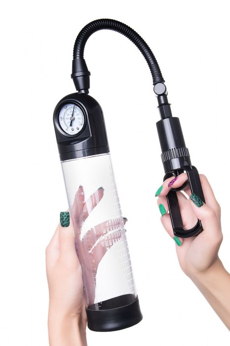 Прозрачная механическая помпа Helmer с манометром - Sexus - в Курске купить с доставкой