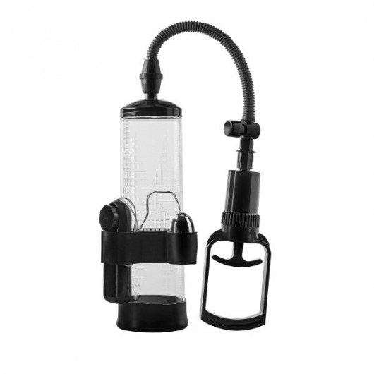 Прозрачная вакуумная помпа с вибрацией Vibrating Penis Pump - Dream Toys - в Курске купить с доставкой