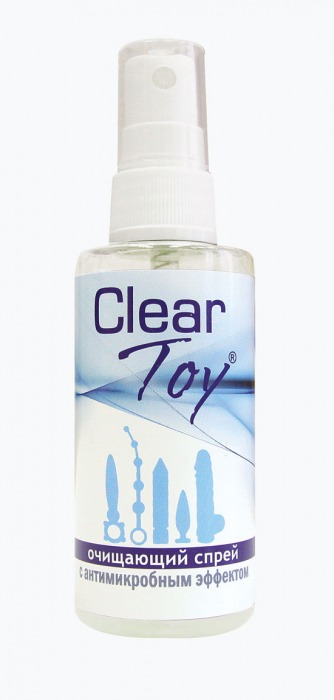 Очищающий спрей Clear Toy с антимикробным эффектом - 100 мл. - Биоритм - купить с доставкой в Курске