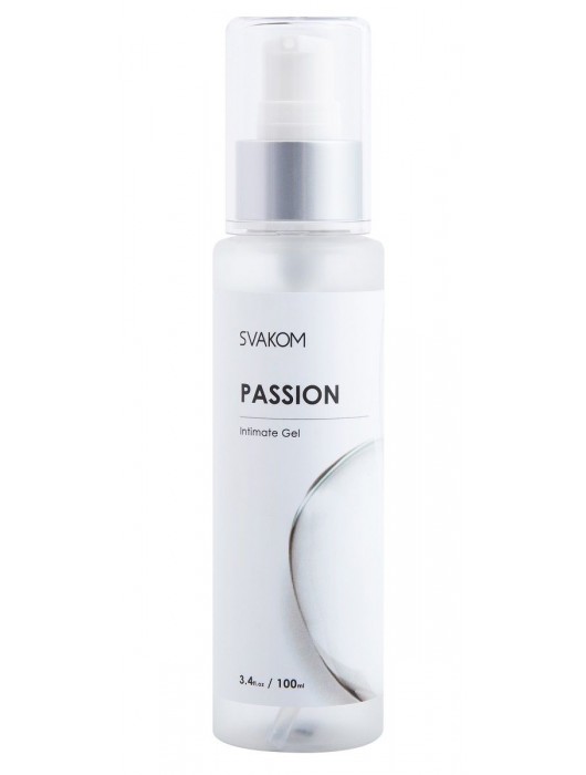 Смазка на водной основе Passion Intimate Gel - 100 мл. - Svakom - купить с доставкой в Курске