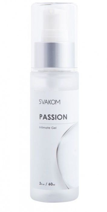 Смазка на водной основе Passion Intimate Gel - 60 мл. - Svakom - купить с доставкой в Курске
