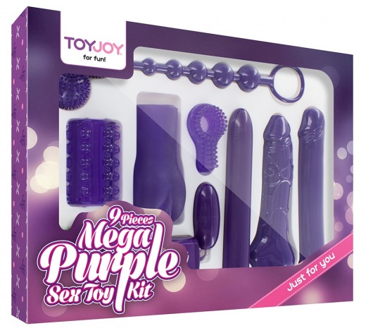 Эротический набор Toy Joy Mega Purple - Toy Joy - купить с доставкой в Курске