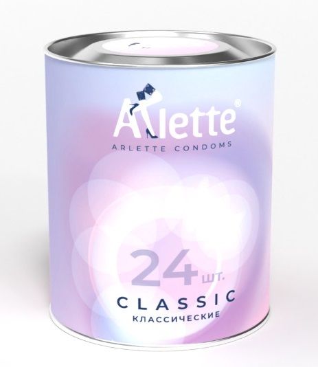 Классические презервативы Arlette Classic - 24 шт. - Arlette - купить с доставкой в Курске