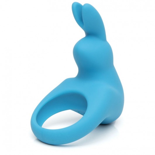 Голубое эрекционное виброкольцо Happy Rabbit Rechargeable Rabbit Cock Ring - Happy Rabbit - в Курске купить с доставкой