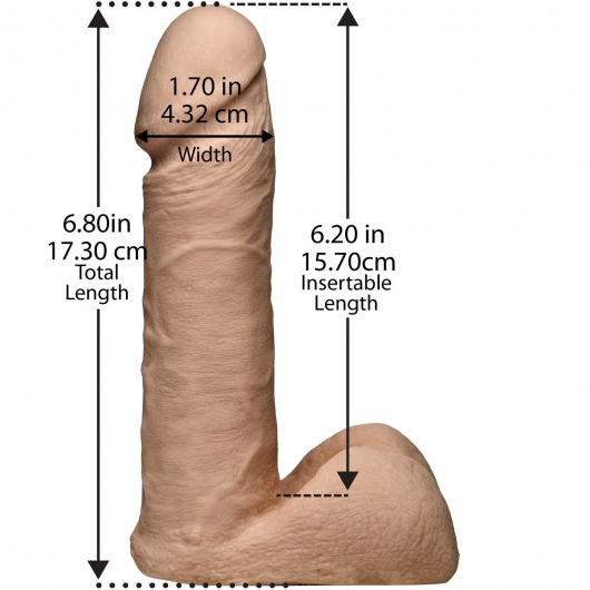 Трусики с насадкой Vac-U-Lock Set 7  ULTRASKYN Ultra Harness - 17,3 см. - Doc Johnson - купить с доставкой в Курске