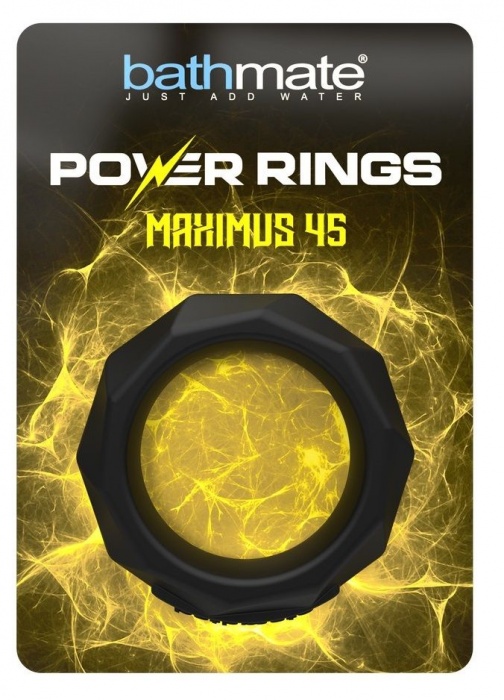 Черное эрекционное кольцо Maximus 45 - Bathmate - в Курске купить с доставкой
