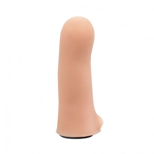 Черный пояс-трусики в комплекте с коннектором и насадкой - Notabu - купить с доставкой в Курске