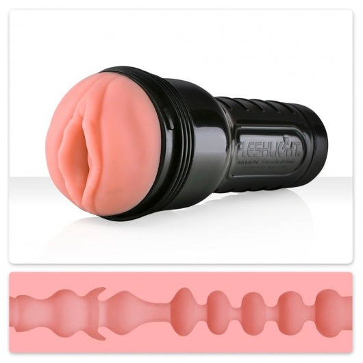 Мастурбатор-вагина Fleshlight - Pink Lady Mini-Lotus - Fleshlight - в Курске купить с доставкой