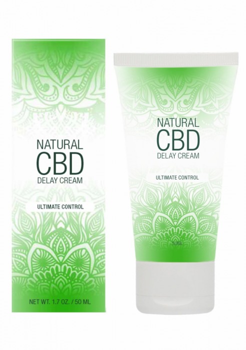 Крем-пролонгатор Natural CBD Delay Cream - 50 мл. - Shots Media BV - купить с доставкой в Курске