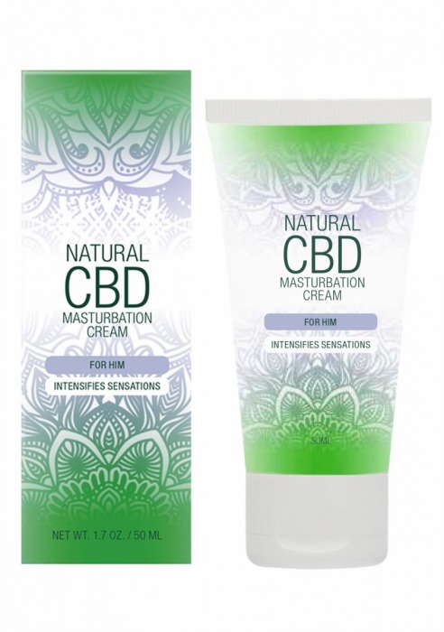 Крем для мастурбации для мужчин Natural CBD Masturbation Cream For Him - 50 мл. - Shots Media BV - купить с доставкой в Курске