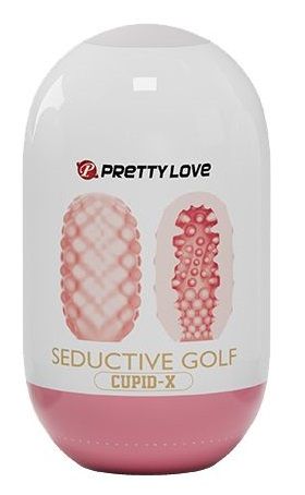 Розовый мастурбатор-яйцо Seductive Golf - Baile - в Курске купить с доставкой