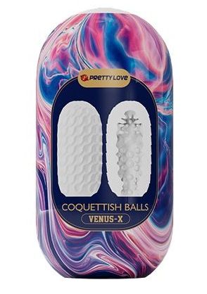 Мастурбатор в форме яйца Coquettish Balls - Baile - в Курске купить с доставкой
