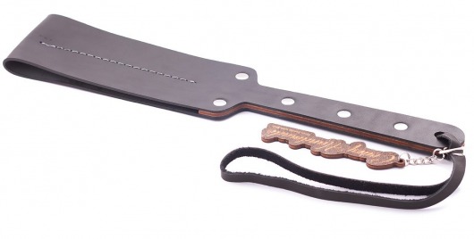 Гладкий мягкий удлиненный пэддл с заклепками - 32 см. - Crazy Handmade - купить с доставкой в Курске