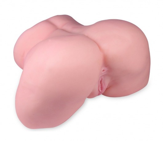 Реалистичный мастурбатор-полуторс с 2 рабочими отверстиями - S-HANDE - в Курске купить с доставкой