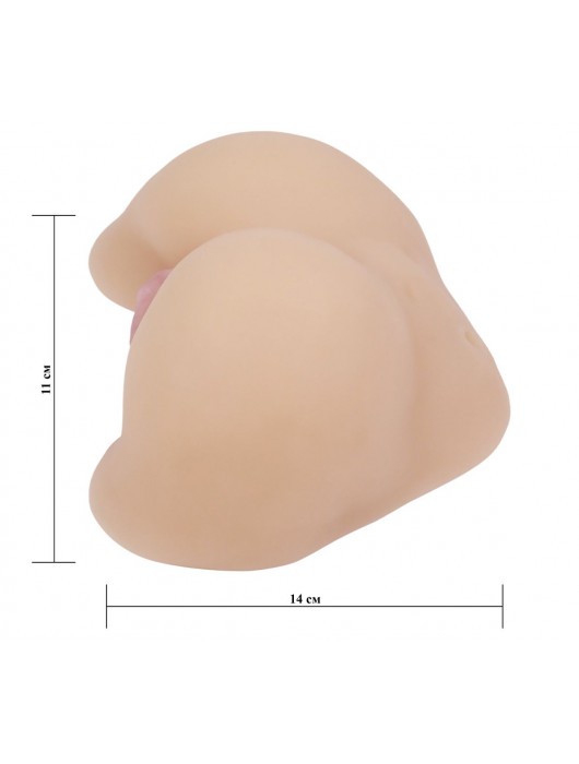 Вибровагина из киберкожи с выносным пультом - LOVETOY (А-Полимер) - в Курске купить с доставкой