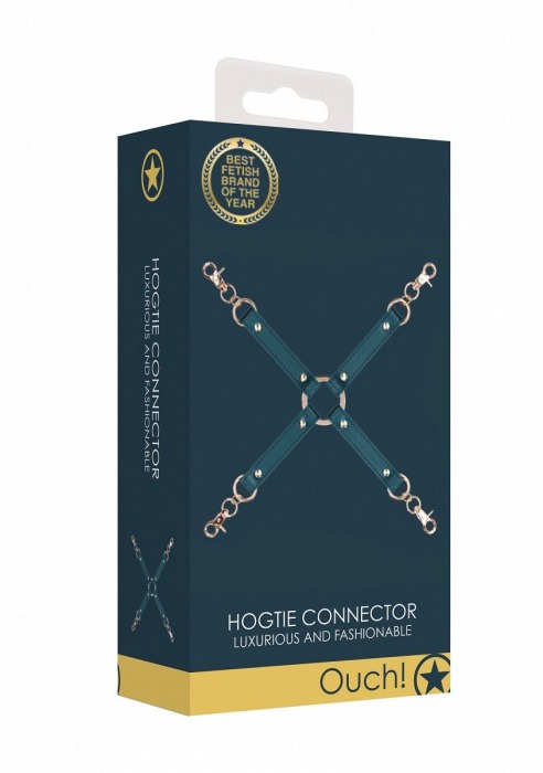 Зеленый крестообразный фиксатор Halo Hogtie Connector - Shots Media BV - купить с доставкой в Курске