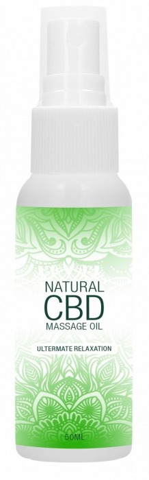 Массажное масло Natural CBD Massage Oil - 50 мл. - Shots Media BV - купить с доставкой в Курске