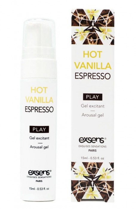Возбуждающий гель Hot Vanilla Espresso Arousal Gel - 15 мл. - Exsens - купить с доставкой в Курске