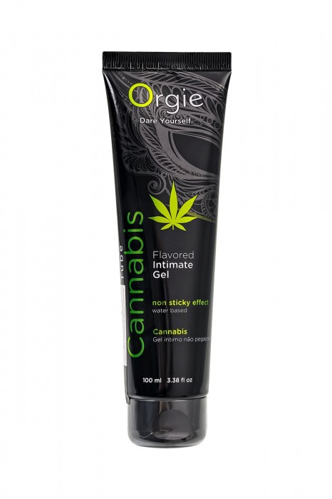 Интимный гель на водной основе ORGIE Lube Tube Cannabis - 100 мл. - ORGIE - купить с доставкой в Курске