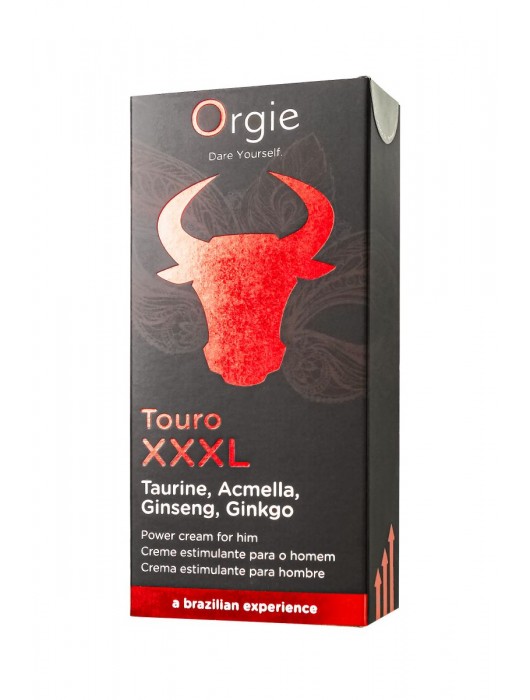 Возбуждающий крем для мужчин ORGIE Touro XXXL - 15 мл. - ORGIE - купить с доставкой в Курске