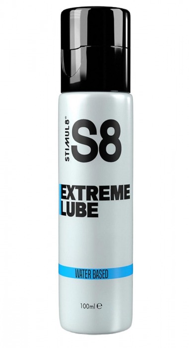 Лубрикант на водной основе S8 Extreme Lube - 100 мл. - Stimul8 - купить с доставкой в Курске