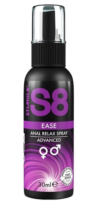 Расслабляющий анальный спрей S8 Ease Anal Relax Spray - 30 мл. - Stimul8 - купить с доставкой в Курске