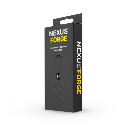 Черное эрекционное лассо Nexus Forge Single - Nexus Range - в Курске купить с доставкой