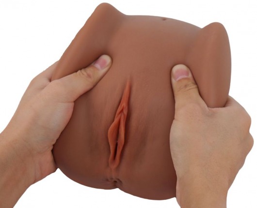 Мастурбатор Black Beauty - вагина и анус - S-HANDE - в Курске купить с доставкой