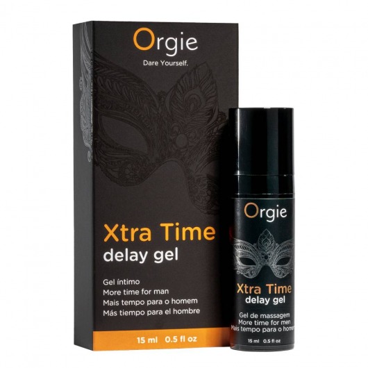 Продлевающий гель Orgie Xtra Time Delay Gel - 15 мл. - ORGIE - купить с доставкой в Курске