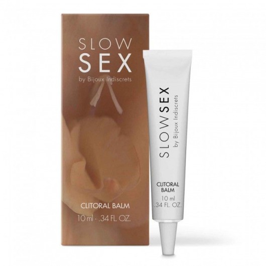 Бальзам для клитора Slow Sex Clitoral Balm - 10 мл. - Bijoux Indiscrets - купить с доставкой в Курске