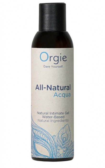 Интимный гель на водной основе Orgie All-Natural Acqua - 150 мл. - ORGIE - купить с доставкой в Курске