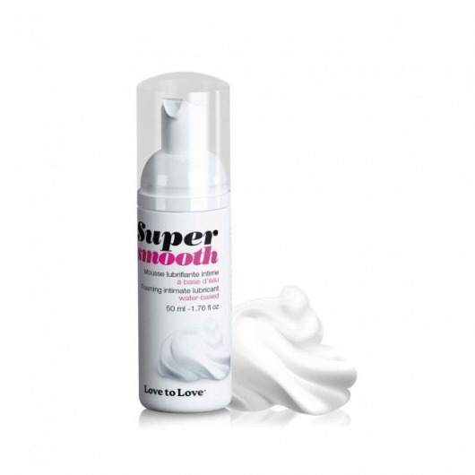 Лубрикант нежнейшая пенка Super Smooth Foaming Intime Lubricant - 50 мл. - Love to Love - купить с доставкой в Курске