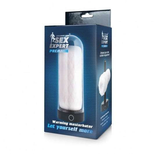 Оригинальный мастурбатор в колбе с нагревом - Sex Expert - в Курске купить с доставкой