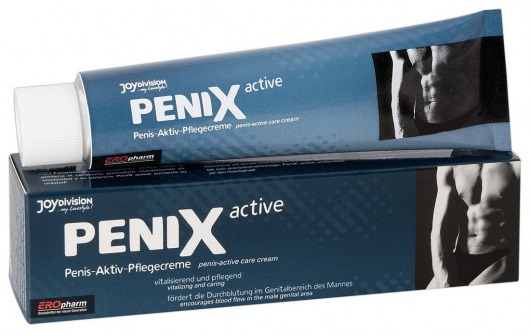 Возбуждающий крем для мужчин PeniX active - 75 мл. - Joy Division - купить с доставкой в Курске