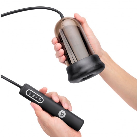 Мастурбатор с вибрацией Head Stroking - Pink Vibe - в Курске купить с доставкой