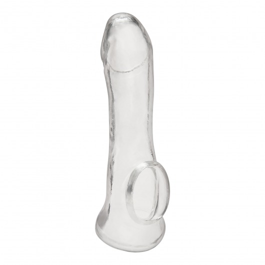 Прозрачная насадка на пенис Transparent Penis Enhancing Sleeve Extension - 15,9 см. - BlueLine - в Курске купить с доставкой