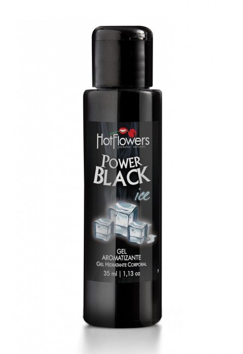 Стимулирующий гель для массажа Power Black - 35 мл. - HotFlowers - купить с доставкой в Курске