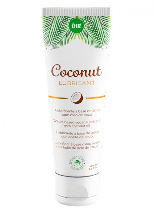 Веганская смазка на водной основе Coconut Lubricant - 100 мл. - INTT - купить с доставкой в Курске